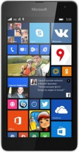 Сохранение данных на Microsoft Lumia 535 Dual SIM