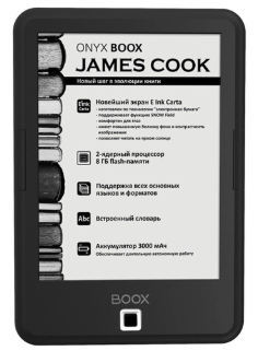 ONYX BOOX James Cook