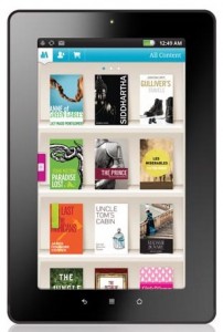 Замена дисплея на Kobo Vox