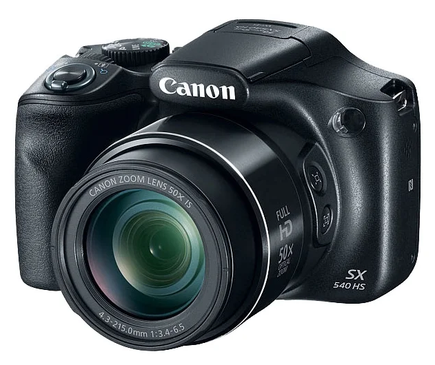 Выключается фотоаппарат на Canon PowerShot SX540