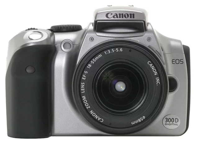 Не заряжается фотоаппарат на Canon EOS 300D Kit