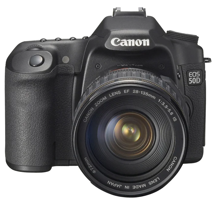 Выключается фотоаппарат на Canon EOS 50D Kit