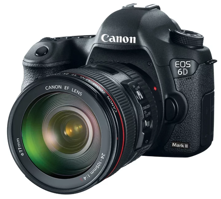 Выключается фотоаппарат на Canon EOS 6D Mark II