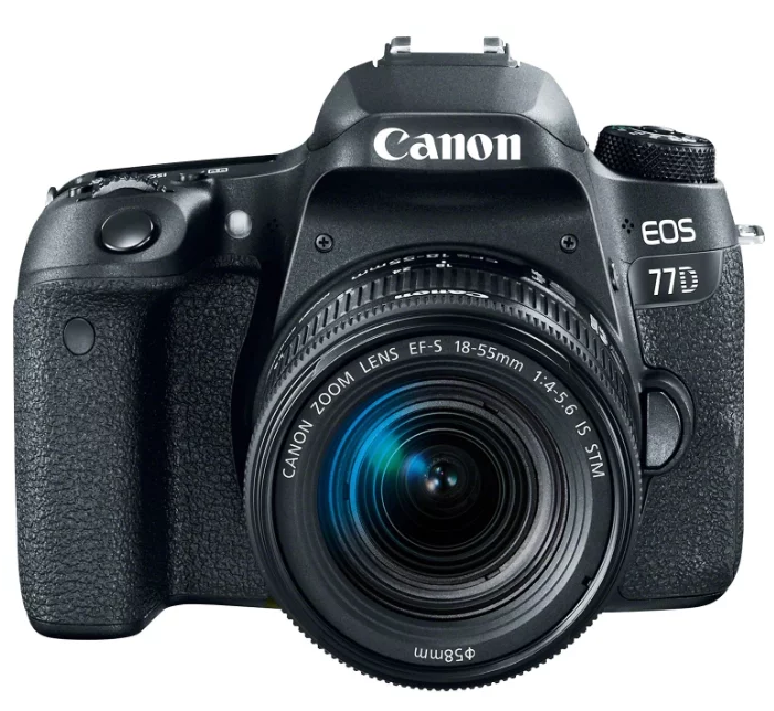 Выключается фотоаппарат на Canon EOS 77D