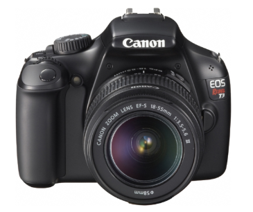 Выключается фотоаппарат на Canon EOS Rebel T3 Kit