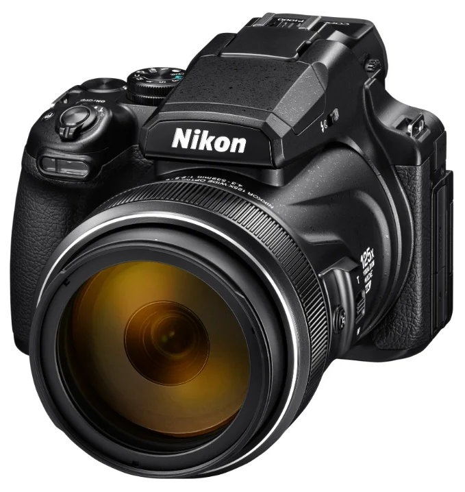 Выключается фотоаппарат на Nikon Coolpix P1000