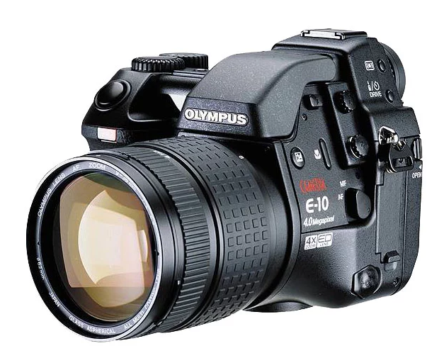 Выключается фотоаппарат на Olympus Camedia E-10