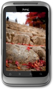 Чистка камеры на HTC Wildfire S