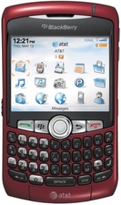 Замена корпуса (крышки) на Blackberry 8320